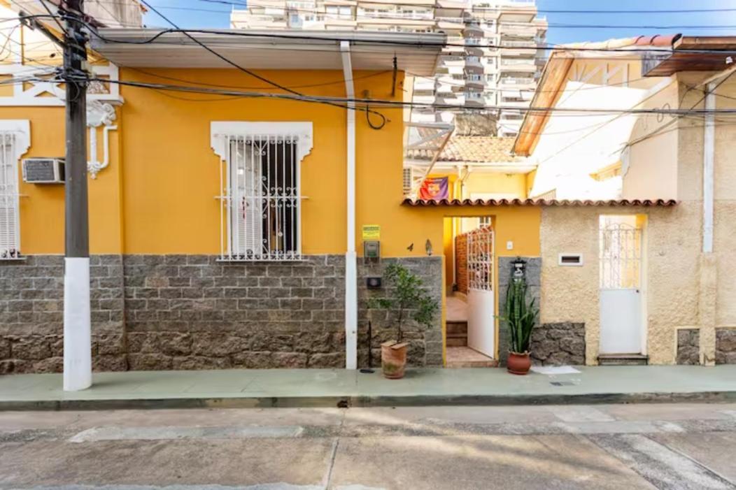 Quarto Em Casa De Vila Em Botafogo, Rio De Janeiro Bagian luar foto